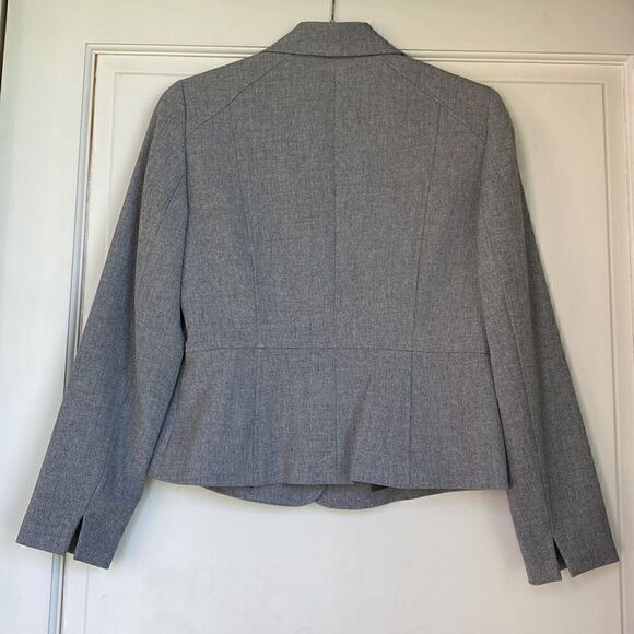 NEW Without Tag Structured Jacket With Peplum By Kasper - Picture 7 of 8